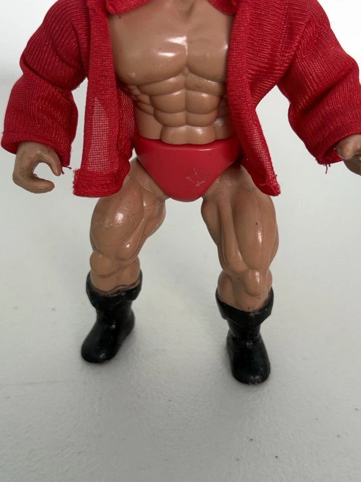 Larry Zbyszko W/Robe AWA Wrestling 1985 Remco Vintage Action Figure 1982 - Image 3 of 4