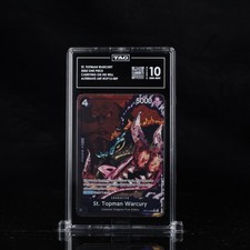 St. Topman Warcury (Alternate Art) OP13-089 Carrying On His Will Foil TAG 10