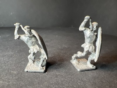 Hinchliffe Colonial BC-30 Zulu Stabbing Lot 2 Metal Miniatures