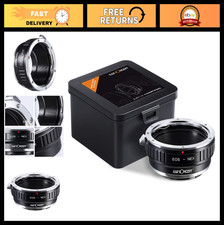 EF EF-S to E Mount Adapter - Manual Focus Lens Mount for Canon EOS to Sony Alpha