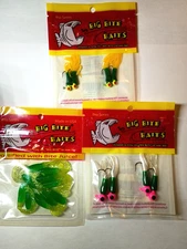 Big Bite Baits  Variety 3 pkgs