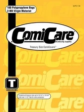 Comicare Supplies Comicare: Treasury Size PE Bags (100)