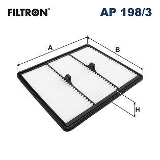 Filtron Luftfilter AP 198/3 FüR Hyundai KIA-image