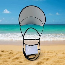 Fishing Umbrella Hat Foldable Hands Free Backpack Sunshade Umbrella