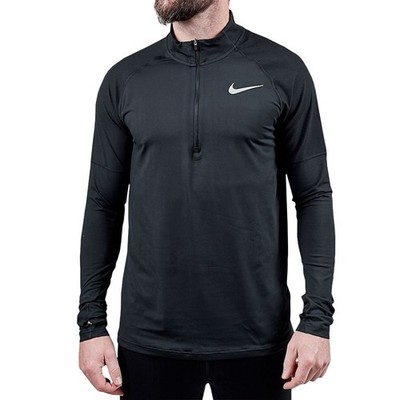 Nike Dri-Fit Element 2.0 Half-Zip schwarz Herren Langarm Laufoberteil Größe S_M_XL