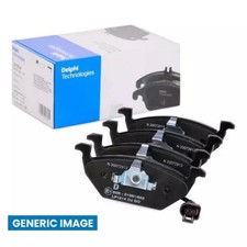Delphi Brake Pads Set Front With Anti-Squeak Plate For Mercedes-Benz GLE M-Class