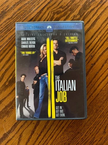 The Italian Job (DVD, 2003) FULL SRCEEN