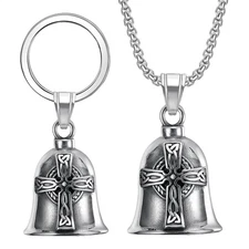 Motorcycle Bell Luck Bell for Bike Motorcycle Bells for Biker Good Luck Riding