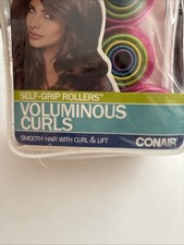Conair hair curlers Voluminous Curls Self Grip 27 PC Rollers Missing 5