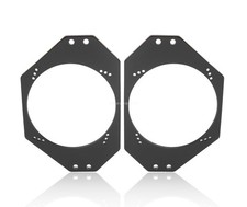 4x6 To 5.25 Front Dash Speaker Adapter For 1997-2006 Jeep Wrangler Tj Lj 2pcs