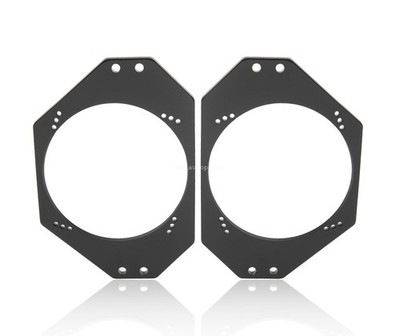 4 x6  to 5.25  Front Dash Speaker Adapter for 1997-2006 Jeep Wrangler TJ LJ 2PCS