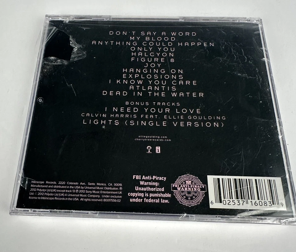 Ellie Goulding: Halcyon (CD, 2012) SEALED - Imagem 2 de 4