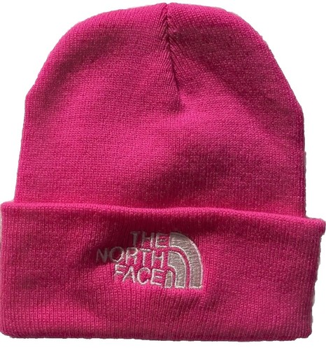 The North Face Oh Mega Beanie / Hat Mr. Pink North Face Beanie Hat Womens One Size Pink OhMega Fur Pom Oh  main image 4