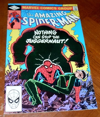 AMAZING SPIDER-MAN #229 (1982)  VF+ (8.5) cond.   KEY:  THE JUGGERNAUT
