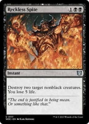 Reckless Spite [Wilds of Eldraine] MTG