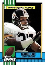 1990 Topps #177 Carnell Lake