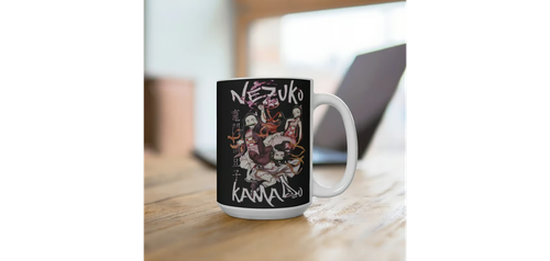 Taza de anime Nezuko Kamado taza de anime fanático del anime taza adolescente taza de café de anime - Imagen 8 de 8