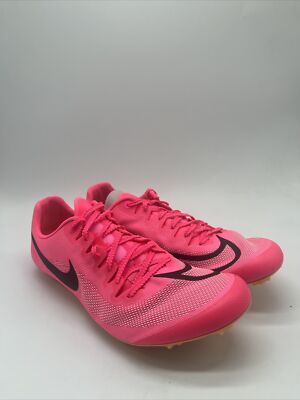 Nike Zoom Ja Fly 4 Hyper Pink/Black Track Shoes DR2741-600 Men's Size 9