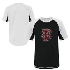 Outerstuff NCAA Youth Florida State Seminoles Color Block Rash Guard Shirt