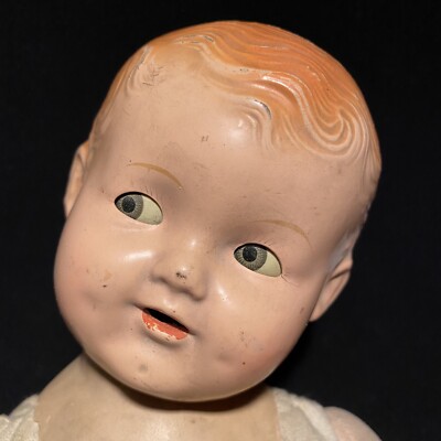 Vintage Doll Ideal IN&TC USA Sleepy Tin Litho Eyes Side Glancing PRIORITY MAIL