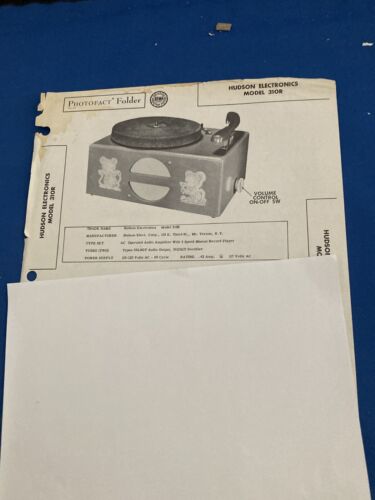 Sams Photofact Vintage Manuals Schematics turntables and Consoles, Phonographs - Picture 20 of 60