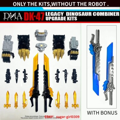DNA DK-47 DK47 Upgrade Kit For LEGACY Volcanicus DINOSAUR COMBINER Accessories