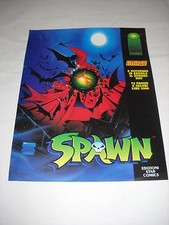 POSTER  MANIFESTO LOCANDINA SPAWN Todd MC Farlane 1992 Star Comics N. 1