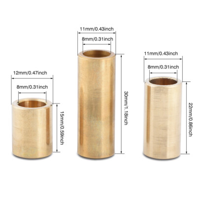 Self Lubricating Bushing Brass Bearing Sleeve For Ultimaker 3D Printer Slide 