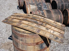 Whiskey Barrel Staves - Bourbon Barrel Staves - Barrel Parts