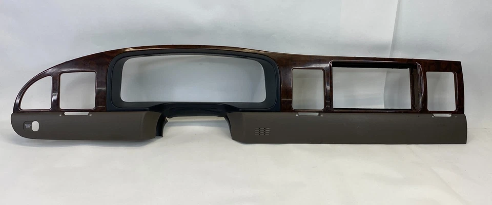 1998-2002 Lincoln Town Car Dash Instrument Panel Cluster Bezel Cover Trim OEM Foto 2 de 4