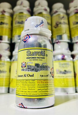 Surrati Concentrated Oil Perfume Ameer Al Oud Atter Oil 100ml أمير العود ￼