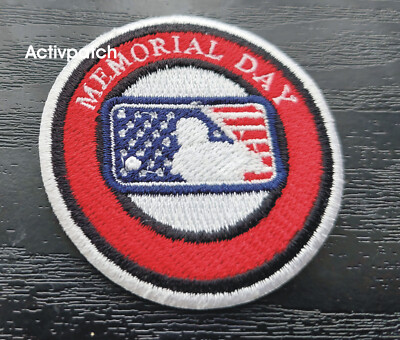 Memorial Day logo 2019 MLB Major League Baseball 2'' Patch USA Sports Emblem