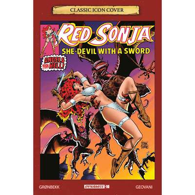 Red Sonja #10 Cover G Thorne Icon 1:10 Variant Dynamite Entertainment