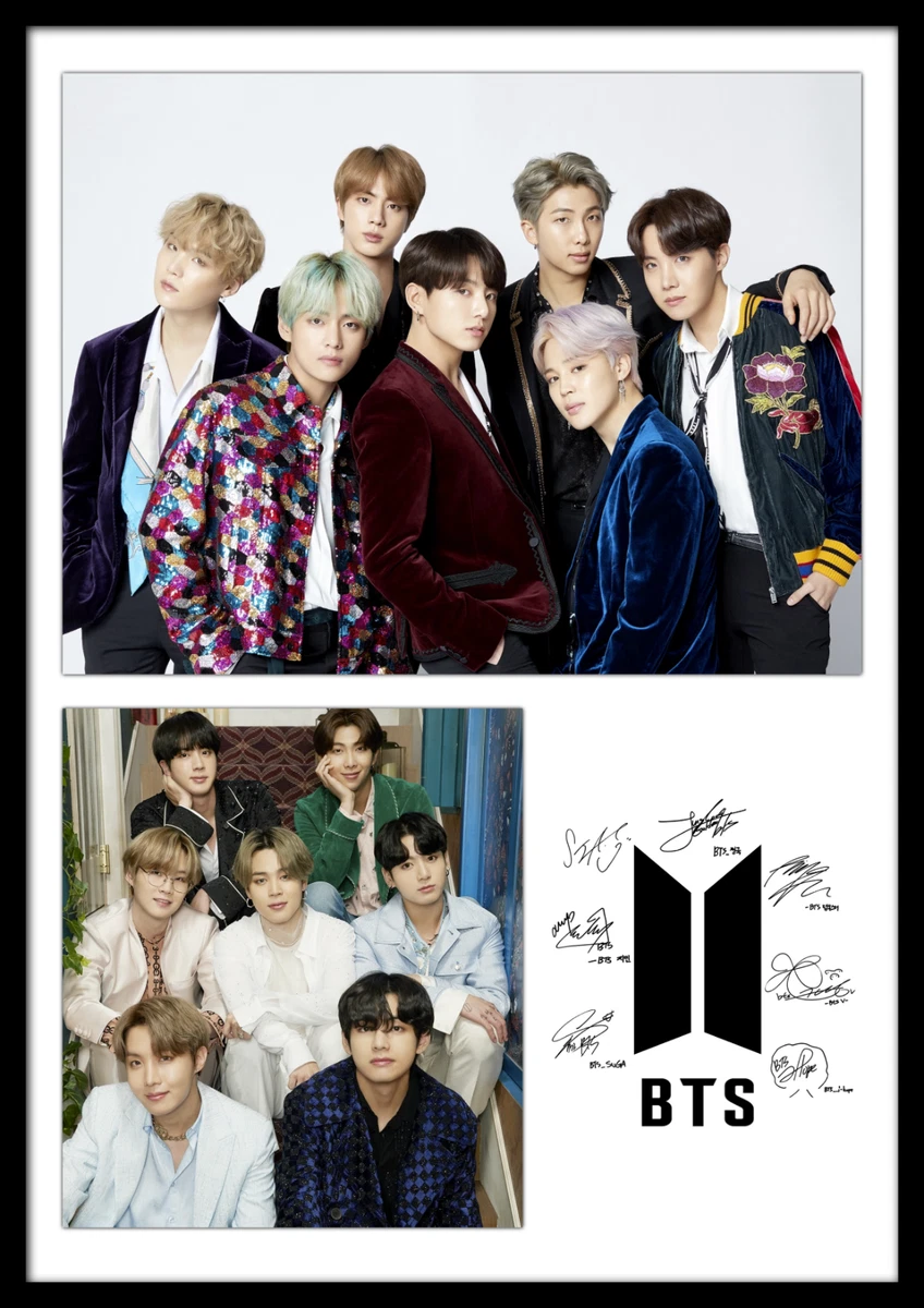 BTS Poster KPOP Jungkook Suga J-Hope V Jin Jimin RM Bangtan Boys Collage  Photos | eBay