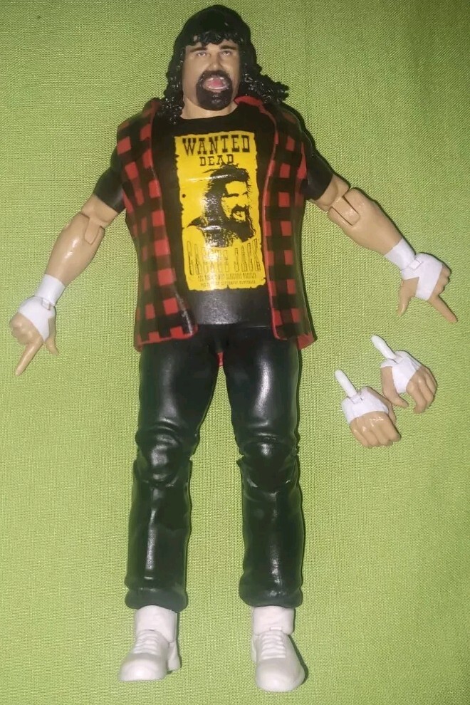 WWE Elite WrestleMania 36 Mick Foley Cactus Jack Figure Toy 2019 Mattel