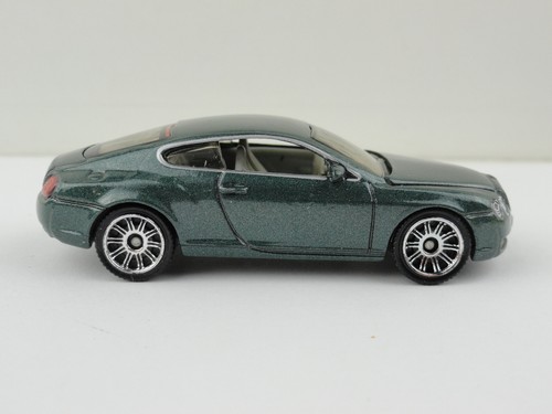 2008 Matchbox Superfast #1 Bentley Continental GT (Green, 10 Spoke Var.) - LOOSE - Picture 4 of 7