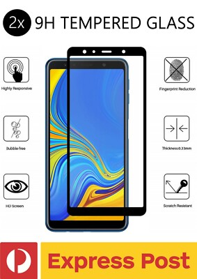 Samsung Galaxy A7 (2018) 9H Full Glue Coverage Tempered Glass Screen Protector