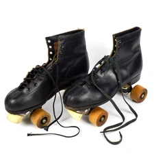 Chicago Size 9 Roller Skates w/ Jiffy Minuteman Trucks 87SP Wheels USA 405