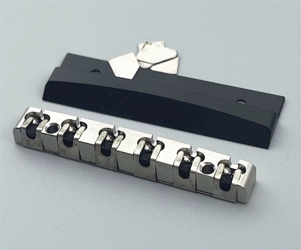 LSR Roller Guitar Nut Upgrade Kit Stainless Steel  For Fender Strat & Tele - Image 4 of 4