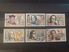 Timbre France Yt 1370 a 1375 Oblitéré Ref12