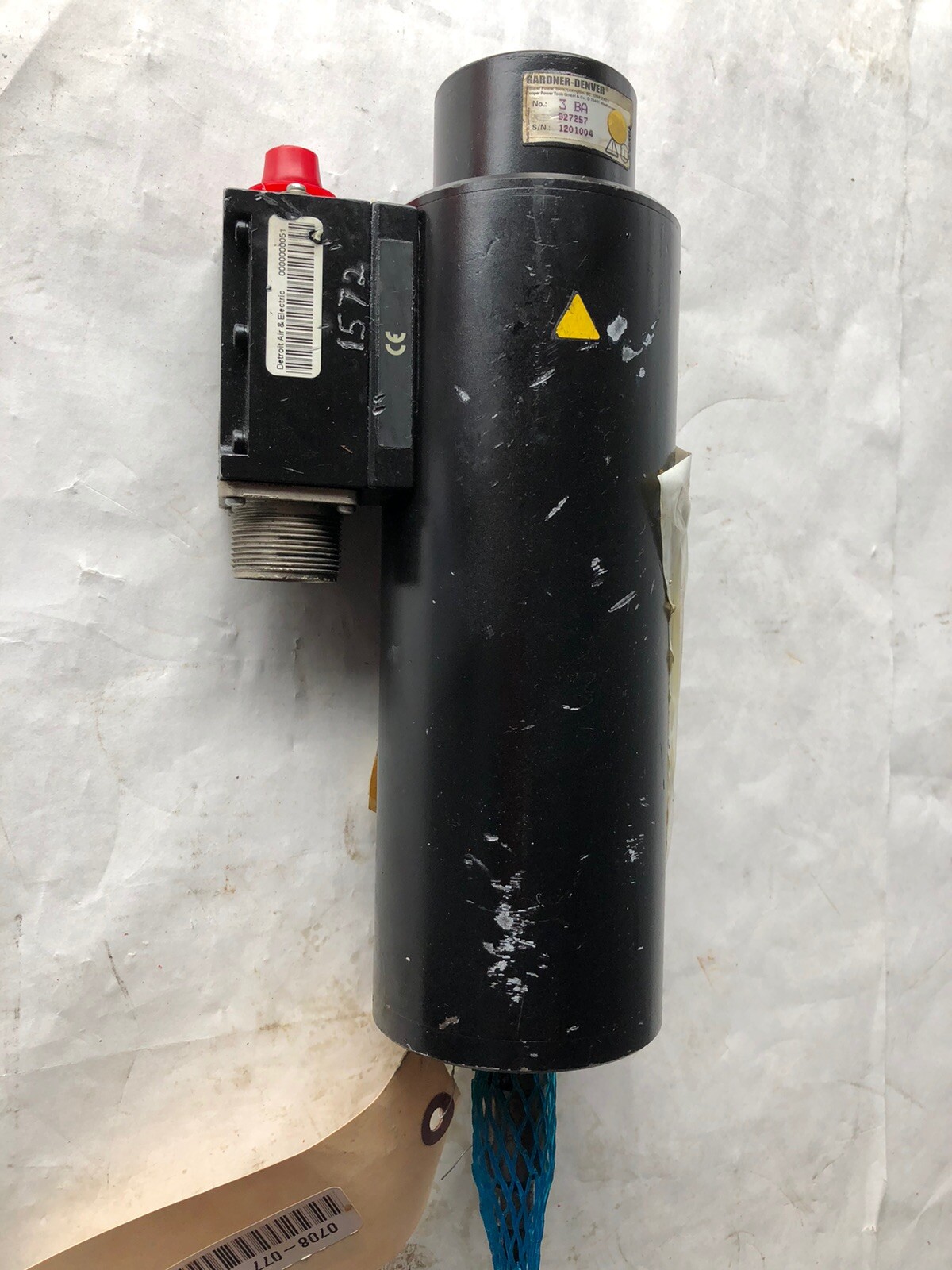 NEW GARDNER-DENVER 3BA INLINE SPINDLE NUTRUNNER MOTOR 927257 