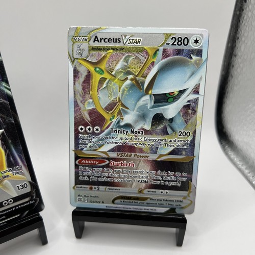 Pokémon TCG Arceus V + Arceus VSTAR UltraPremium Collection METAL