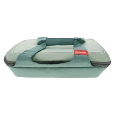 Pyrex 5-Quart Portable Sage Green Insulated Casserole Carrier for Hot or Cold F