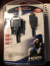 Impact Acoustics Velocity 16.4 Ft cable. Hi-Speed HDMI to DVI—New—Unopened