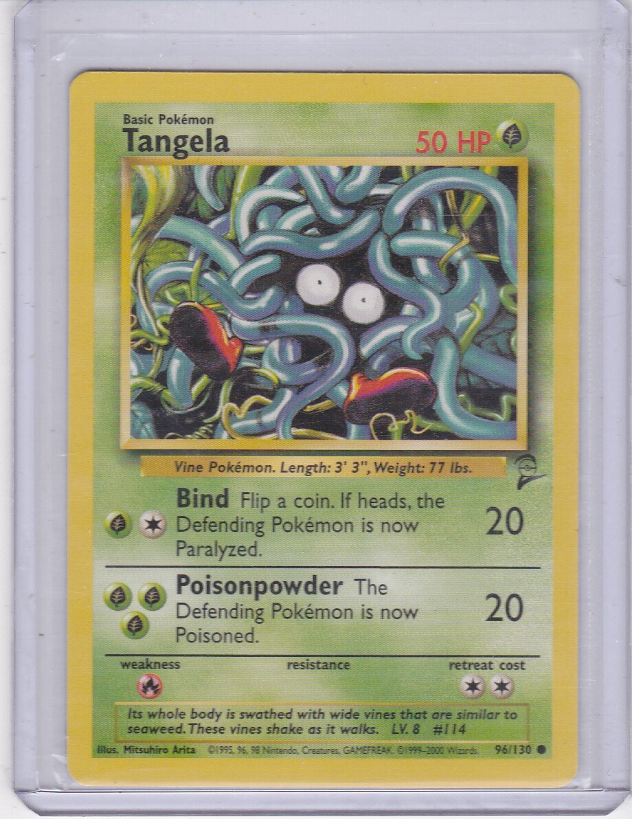tangela basic pokemon card value 151 PokeArtica AI Artwork Custom Card main image 0