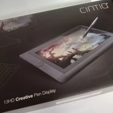 Wacom DTK-1300 Cintiq 13HD Display Graphics Tablet with Stylus