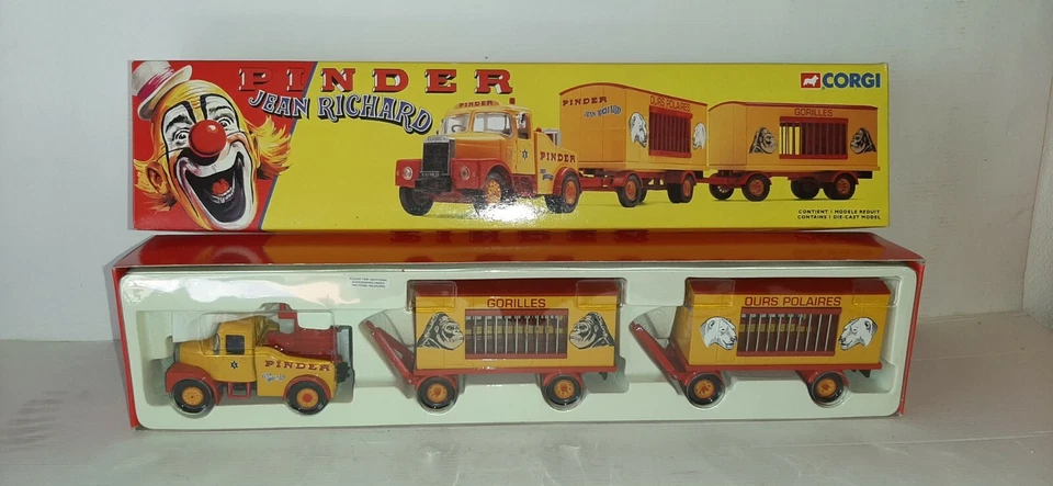 SCAMMEL HIGWAYMAN AVEC 2 REMORQUES CAGE 16801 CORGI CLASSICS - Immagine 2 di 2