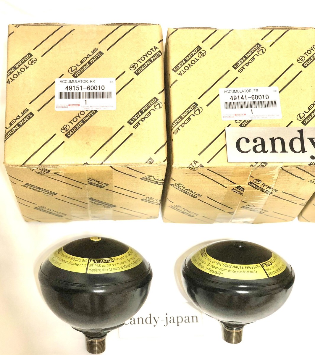Genuine Toyota Lx470 Landcruiser 100 Suspension Accumulator