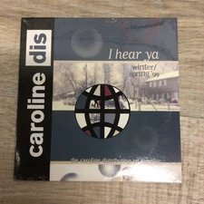 Caroline Distribution I Hear Ya winter / spring '99 RARE promo CD sampler C-D