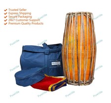 New South Indian 24" Indian Mridanga  Mridangam With Padded Bag